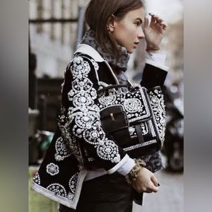 Tory Burch Sylvia Embellished Blazer